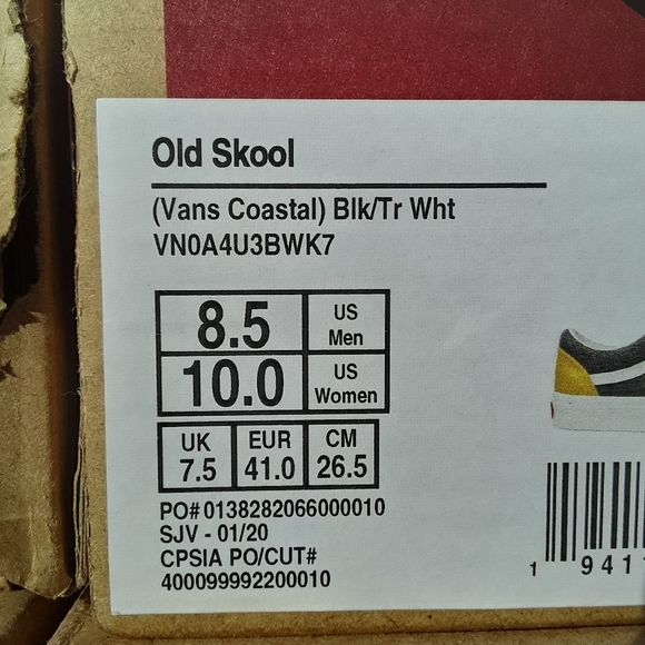 Van's Old Skool Coastal Lace-Up Skate Shoes Womens - Picture 14 of 14